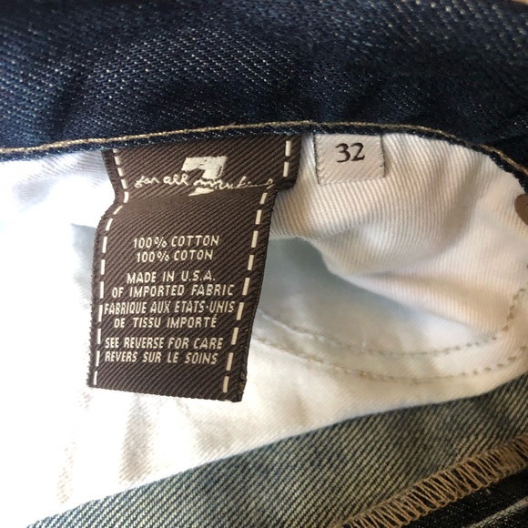 7 for All Mankind mens jeans Austin size 32x31 new - Picture 6 of 8